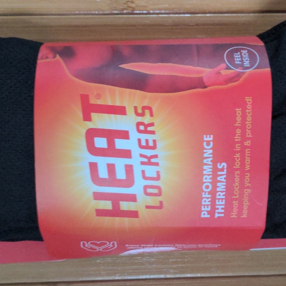 Womens Heat Locker Black Thermal Long Underwear Pants, Size Medium, NEW - Picture 2 of 7